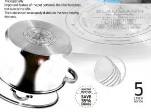 Hrniec s pokrievkou BL-1020, 3,8L