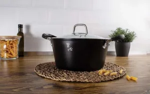 Nepriľnavý hrniec 24 cm, Black Professional BerlingerHaus