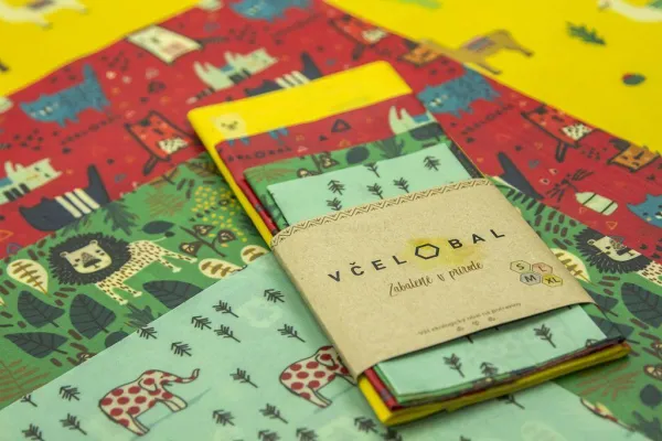 Včelobal KOMBO Zvieratká, 4 ks