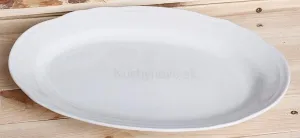 VICTORIA porcelánový oválny tanier, 28 cm