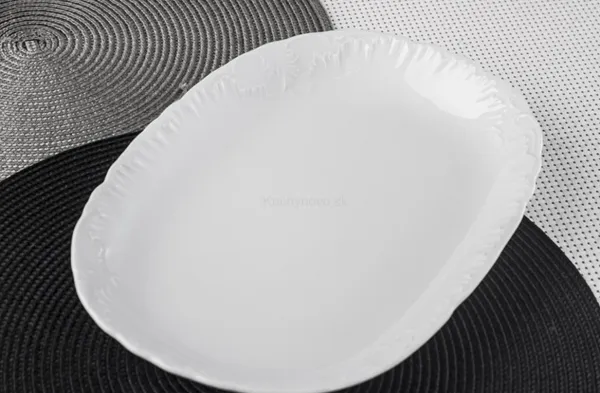 ROCOCO oválny tanier, 29 cm
