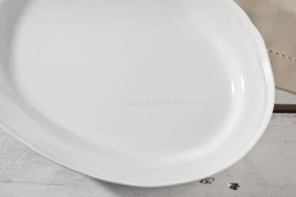 VICTORIA porcelánový oválny tanier, 28 cm