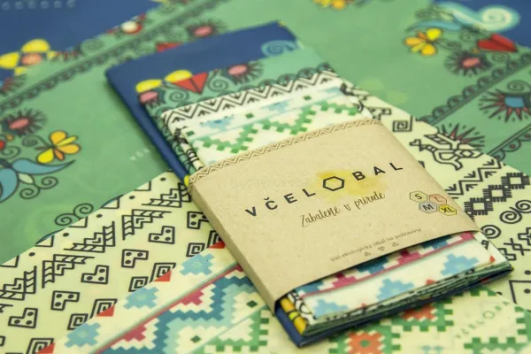 Včelobal KOMBO Folk, 4 ks