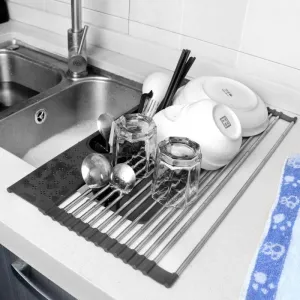 Kuchynovo Rolovací odkvapkávač so vstavanou nádobou