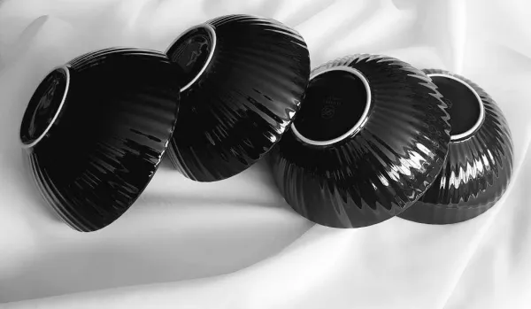 Daisy Miska na šalát black, 26 cm