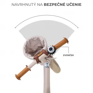 Odrážadlo Kinderkraft Rapid 2 Dune Whisper Bizuu