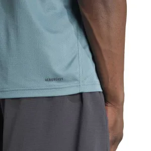 adidas TRAINING ESSENTIALS BASE POLO Pánske športové polo tričko, svetlomodrá, veľkosť
