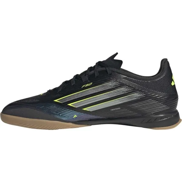 adidas F50 LEAGUE IN J Detská halová obuv, čierna, veľkosť 42