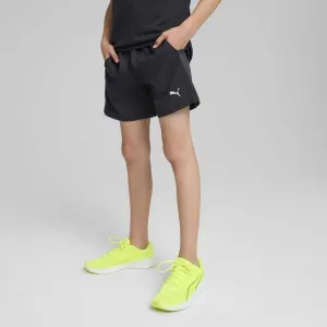 Puma TAD ESSENTIALS WOVEN SHORTS B Chlapčenské športové šortky, tmavo modrá, veľkosť