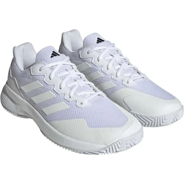 adidas GAMECOURT 2 M Pánska tenisová obuv, biela, veľkosť 42 2/3
