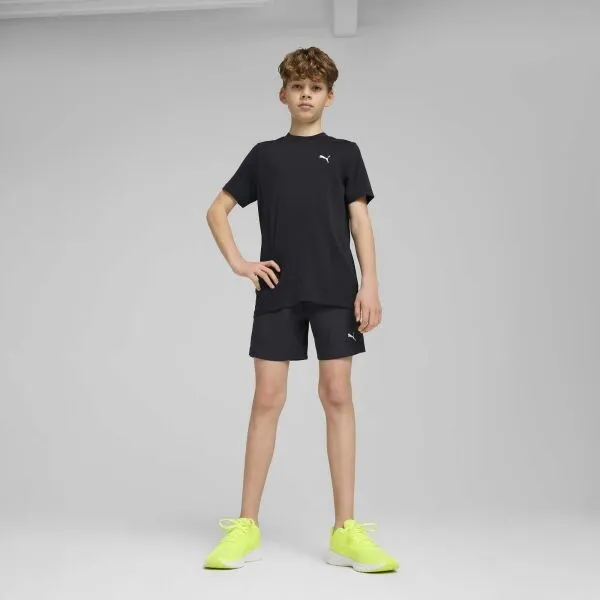 Puma TAD ESSENTIALS WOVEN SHORTS B Chlapčenské športové šortky, tmavo modrá, veľkosť