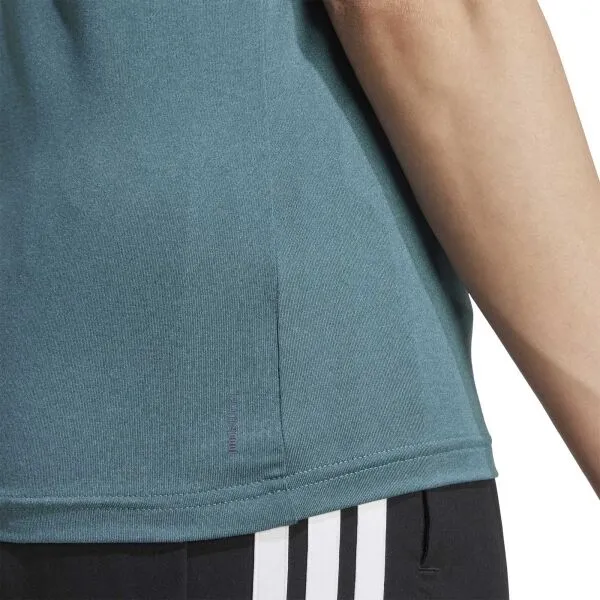 adidas AEROREADY TRAIN ESSENTIALS MINIMAL T-SHIRT Dámske športové tričko, zelená, veľkosť