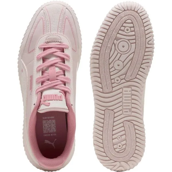 Puma CLUB KAYZER SATIN PRINCESS Dámska voľnočasová obuv, ružová, veľkosť 37.5