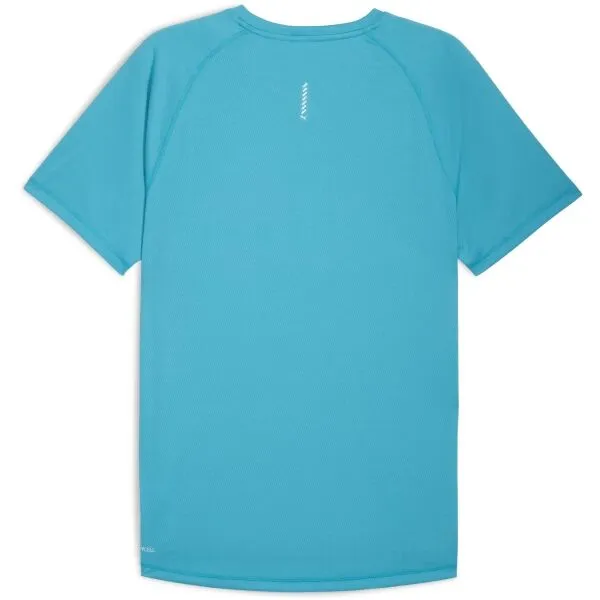 Puma RUN FAVORITE VELOCITY TEE Pánske športové tričko, tyrkysová, veľkosť