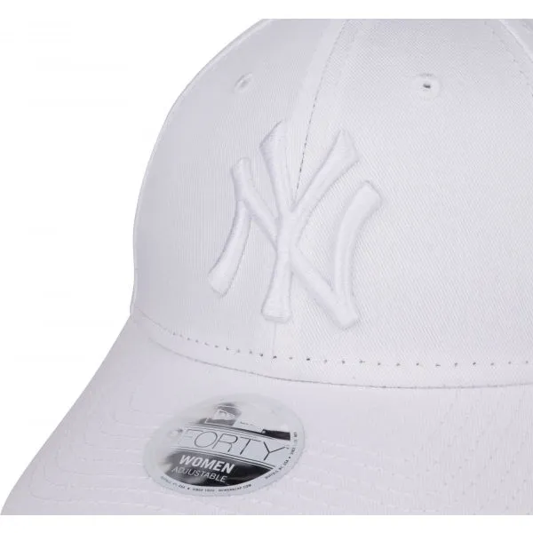 New Era 9FORTY WMN LEAGUE ESSENTIAL NEW YORK YANKEES Dámska klubová šiltovka, biela, veľkosť