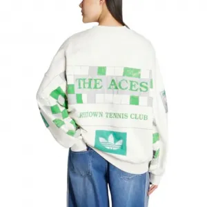 adidas Court Crewneck W "Off White" (JW0149)