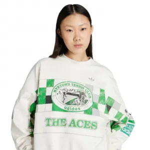 adidas Court Crewneck W "Off White" (JW0149)