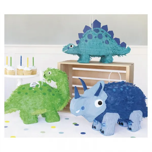 Unique Piňata Dinosauri 3farby 28x48cm