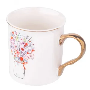 Porcelánový hrnček Kytica 250 ml