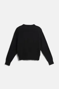 Sveter Karl Lagerfeld Jeans Klj Reg Logo Knit Sweater Black