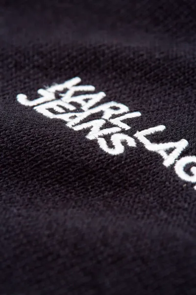 Sveter Karl Lagerfeld Jeans Klj Reg Logo Knit Sweater Black