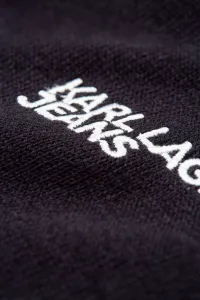 Sveter Karl Lagerfeld Jeans Klj Reg Logo Knit Sweater Black