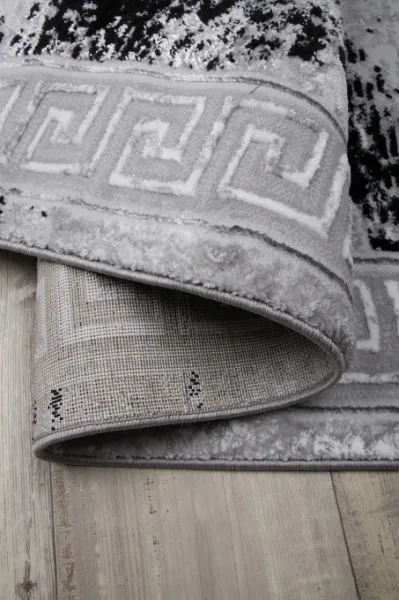 Koberec HOME 350 GREY / BLACK