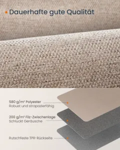 Koberec Jute-Optik karamelový