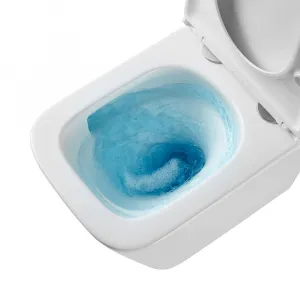 Mereo WC závesné kapotované, Smart Flush RIMLESS, 490x340x350, keramické, vr. sedátka CSS118S VSD83T1