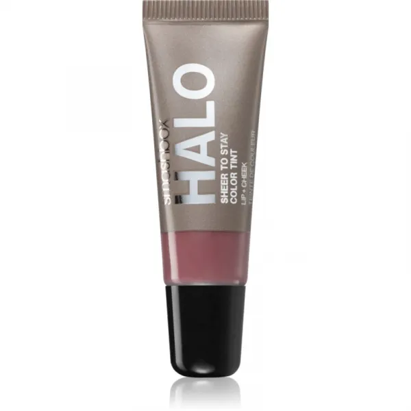 Smashbox Halo Sheer To Stay Color Tints tekutá lícenka a lesk na pery odtieň Wisteria 10 ml
