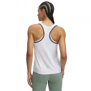 Dámske tréningové tielko UNDER ARMOUR Tech Knockout Tank-WHT