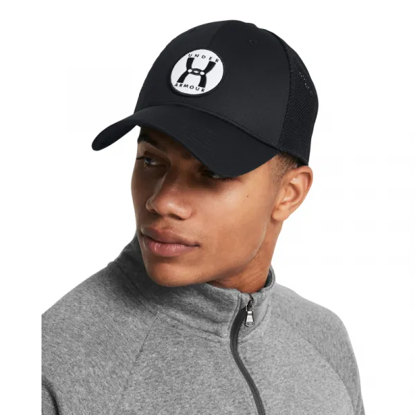Pánska šiltovka UNDER ARMOUR M Blitzing Trucker-BLK