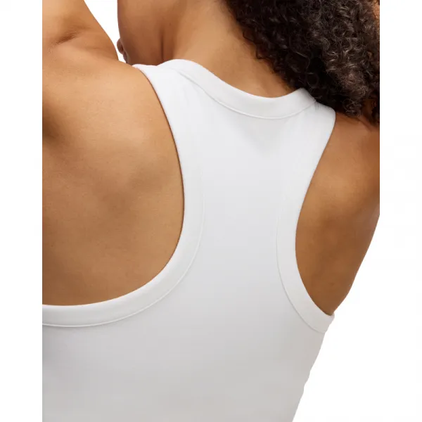 Dámske tréningové tielko UNDER ARMOUR Motion High Neck Tank-WHT