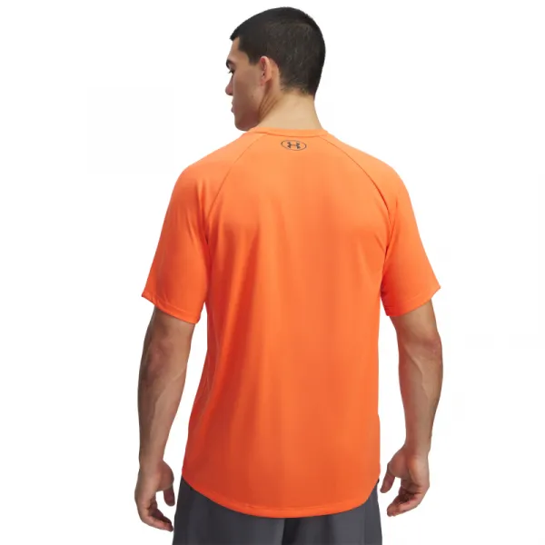 Pánske tréningové tričko s krátkym rukávom UNDER ARMOUR UA M TECH PRINT FILL SS-ORG