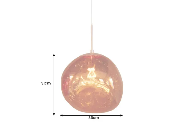 Závesná lampa ZAFIRA Dekorhome