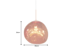 Závesná lampa ZAFIRA Dekorhome