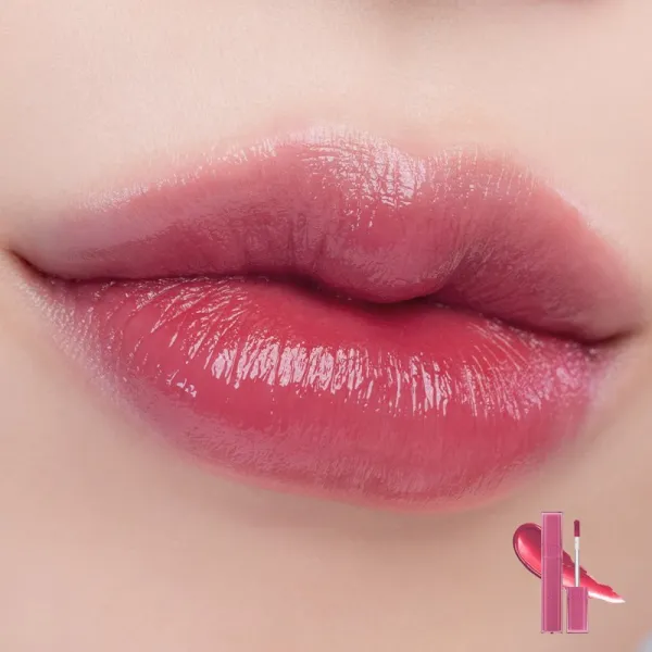 rom&nd Dewy Ful Water Tint dlhotrvajúci lesk na pery odtieň #06 Thulian 5 g