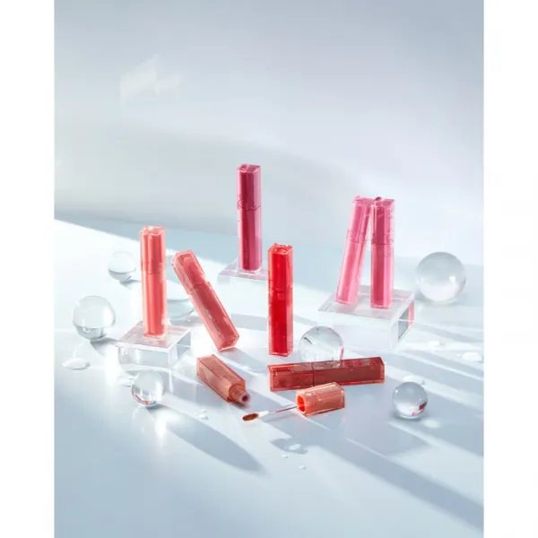 rom&nd Dewy Ful Water Tint dlhotrvajúci lesk na pery odtieň #06 Thulian 5 g