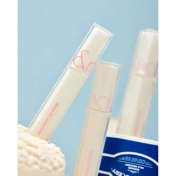 rom&nd Dewy Ful Water Tint dlhotrvajúci lesk na pery odtieň #06 Thulian 5 g