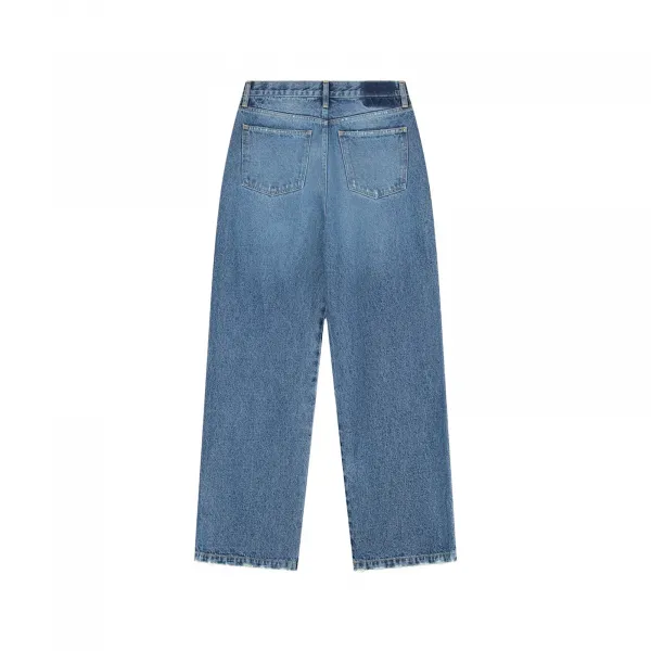 Olaf Monogram Denim Pant W "Blue" (W220402-BLUE)
