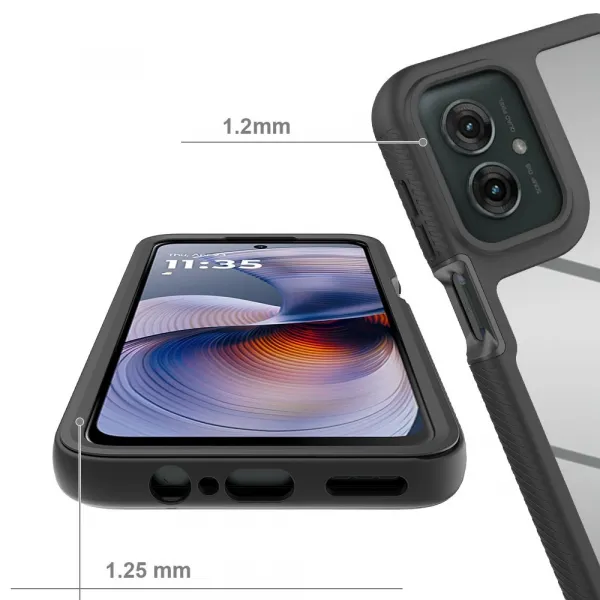 Tech-Protect Defense kryt na Motorola Moto G15 / G15 Power / G05 / E15, čierny