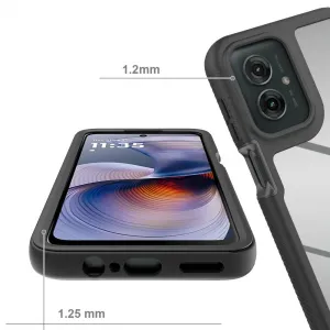Tech-Protect Defense kryt na Motorola Moto G15 / G15 Power / G05 / E15, čierny