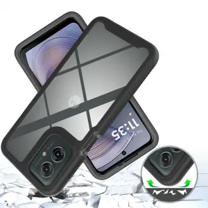 Tech-Protect Defense kryt na Motorola Moto G15 / G15 Power / G05 / E15, čierny