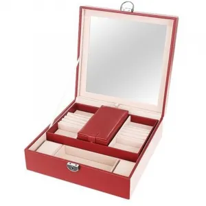 MG Jewelery Box šperkovnica, červená
