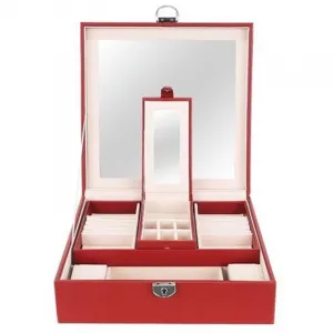 MG Jewelery Box šperkovnica, červená