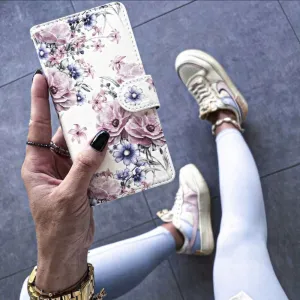 Tech-Protect Wallet knižkové puzdro na Xiaomi Redmi 14C / Poco C75, blossom flower