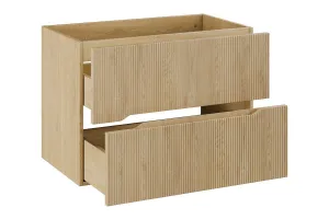 ArtCom Skrinka pod umývadlo NORDIC Cremona 82-80-46-2S | 80 cm