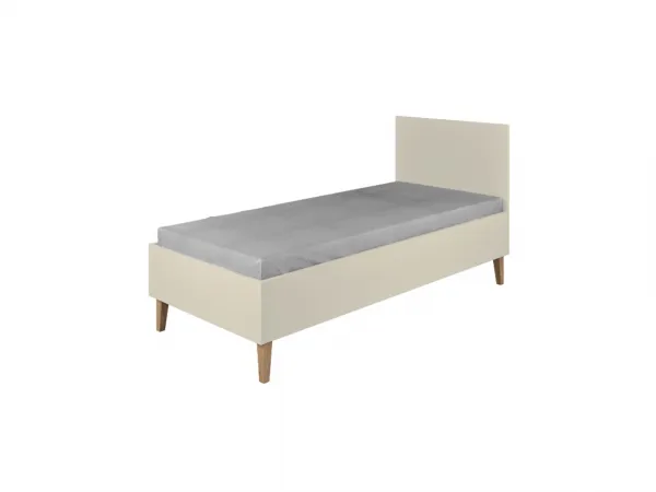 Kocot kids Dětská postel Kubi 180x80 kašmír, varianta 80x180, bez šuplíků, bez matrace
