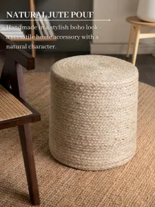 Taburetka Hanse Home JUTTA naturálna slonovinová