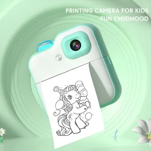 MG CP10 Printing Camera detský instantný fotoaparát, zelený (MG-CP10G)